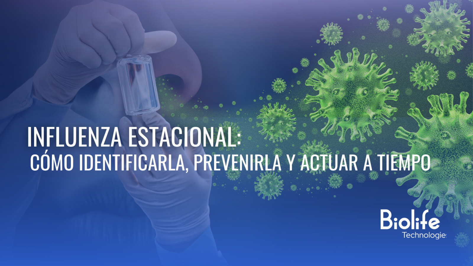 Influenza estacional: cómo identificarla, prevenirla y actuar a tiempo