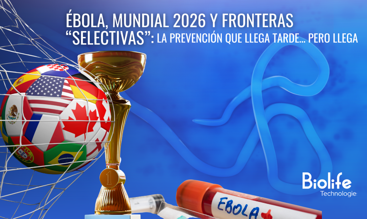 Ébola, Mundial 2026 y fronteras “selectivas”: la prevención que llega tarde… pero llega